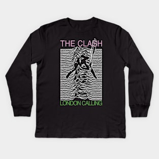 Clash Division - London Pleasures Kids Long Sleeve T-Shirt